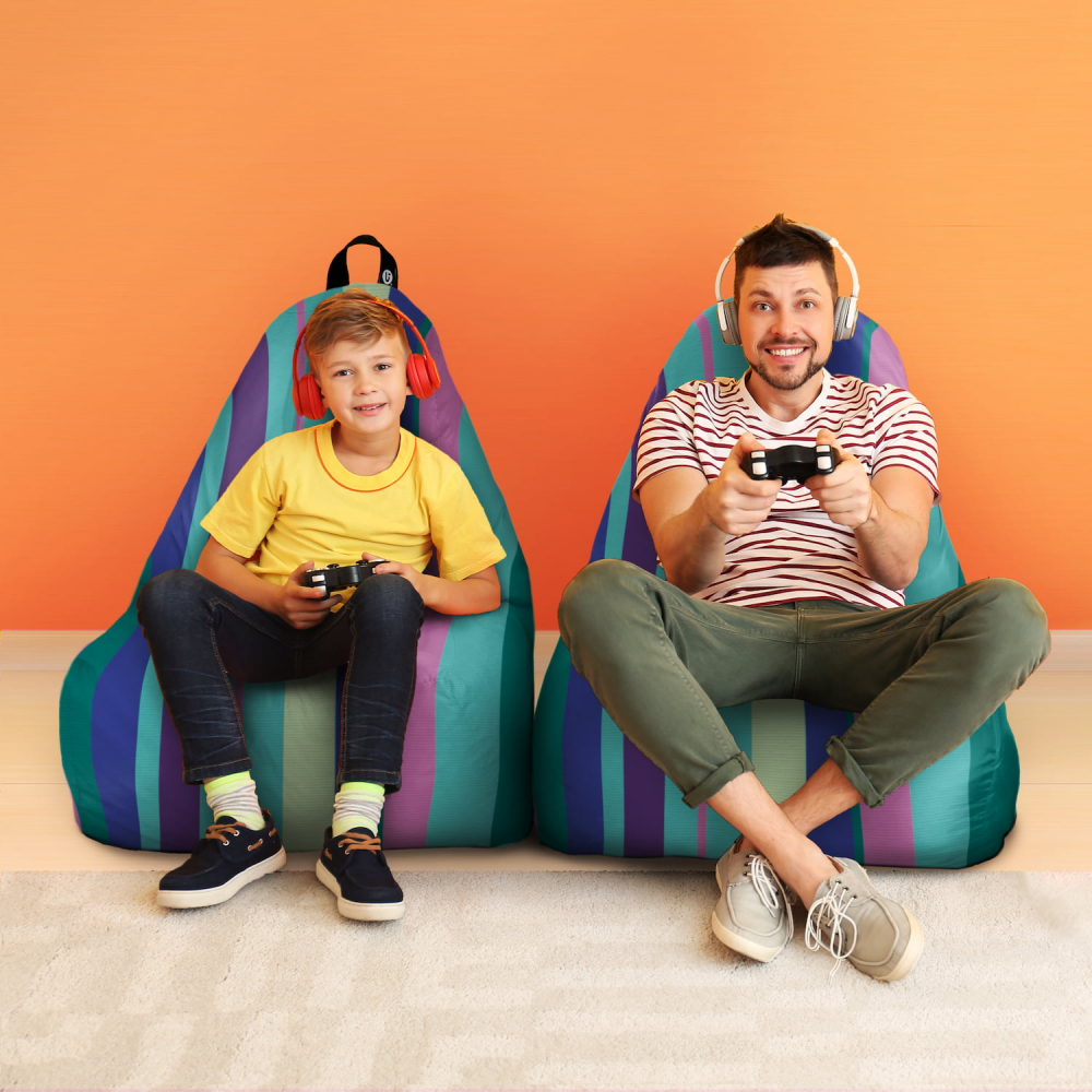 Fotoliu Puf Chill XL Pipa Periglacial Updeco - imagine 4