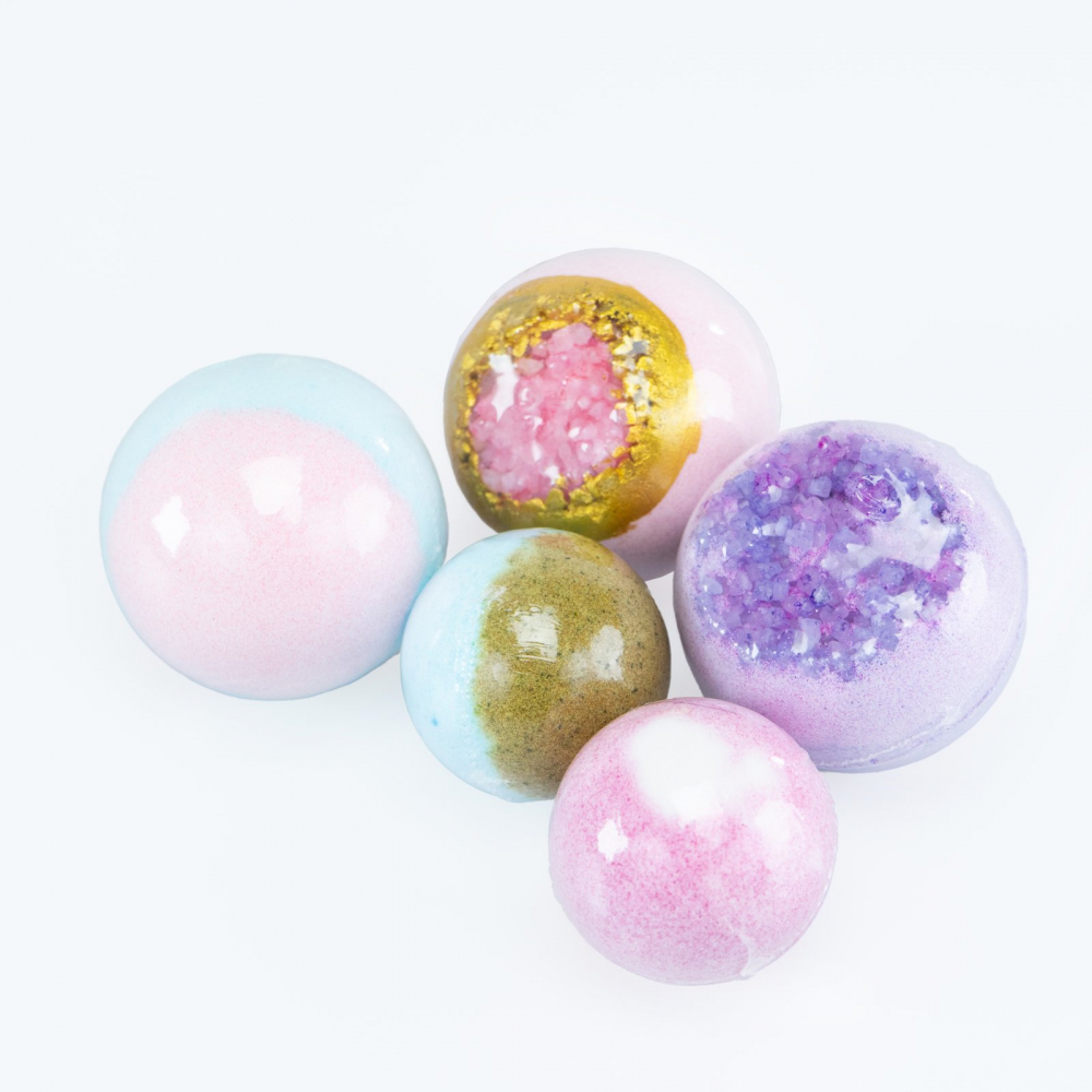 Set 5 Bombe Baie Curcubeu Pink It - Relaxare - imagine 7