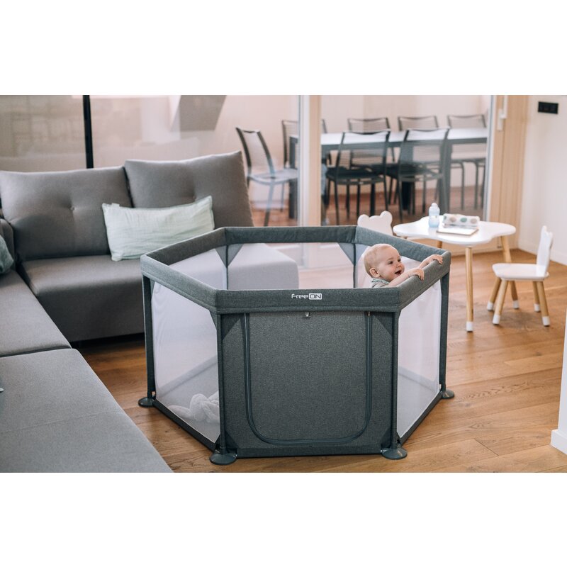 Tarc Joaca Hexagonal FreeON, 4 Mâner, Grey