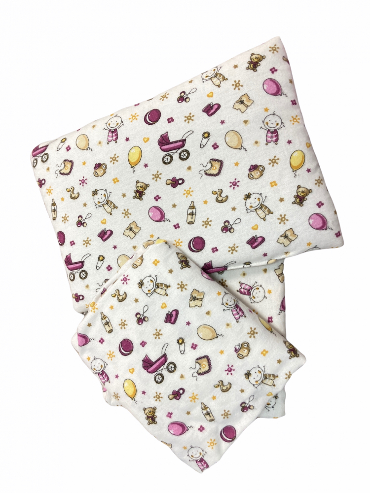 Deseda Set 3 piese finet bebe, 120x60 cm - imagine 4