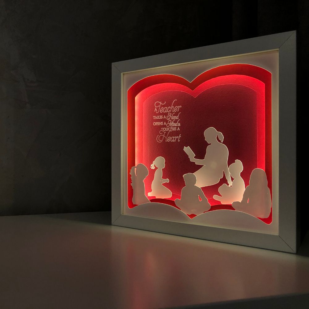 Tablou Luminos Învățătoare Noorhandmadeatelier | Deco