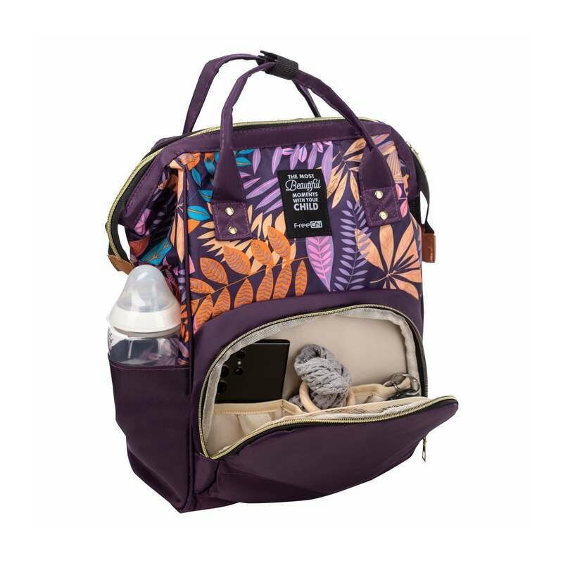 Rucsac Mamici FreeON Black, Spatios - imagine 5