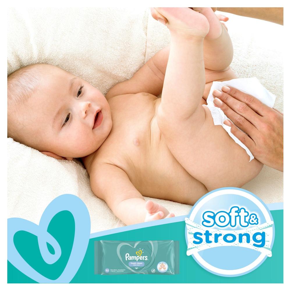 Pampers Fresh Clean - Servetele Umede 624 buc - imagine 5