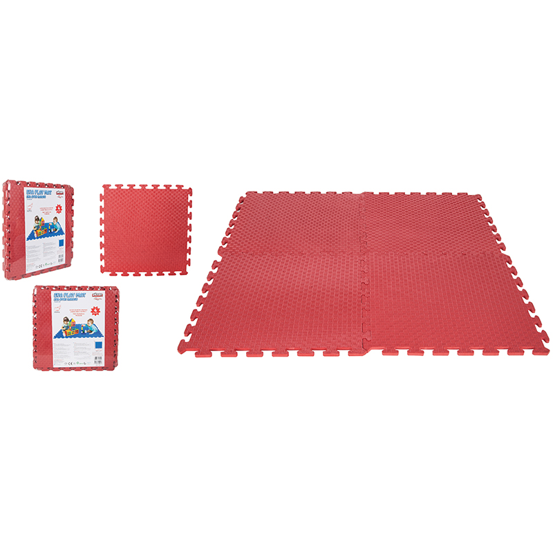 Covoras Puzzle EVA Play Mat Rosu | Pilsan