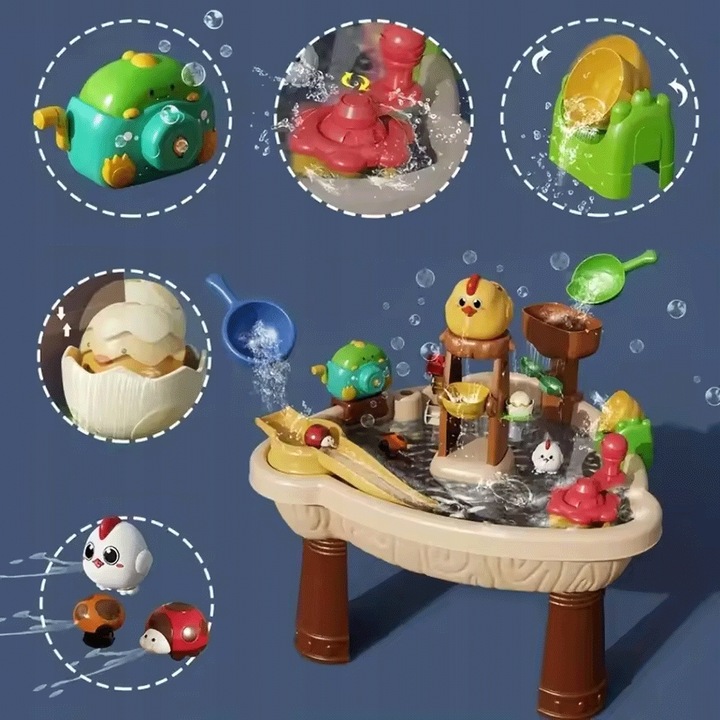 Set Joaca Apa si Nisip Matadi cu Tobogan