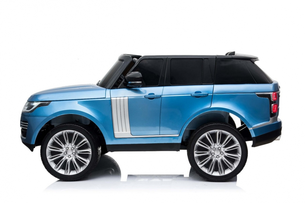 Mașinuță Electrică Land Rover 12V 2 Locuri Albastră - imagine 8