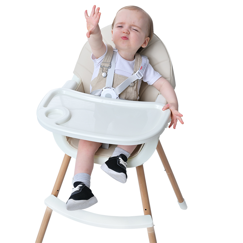 Scaun Little Mom Nordic White 2în1 - imagine 7