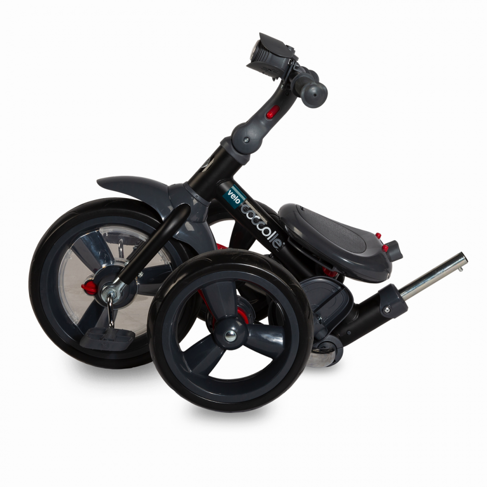 Tricicleta Coccolle Velo 4in1 Bej, Pliabila