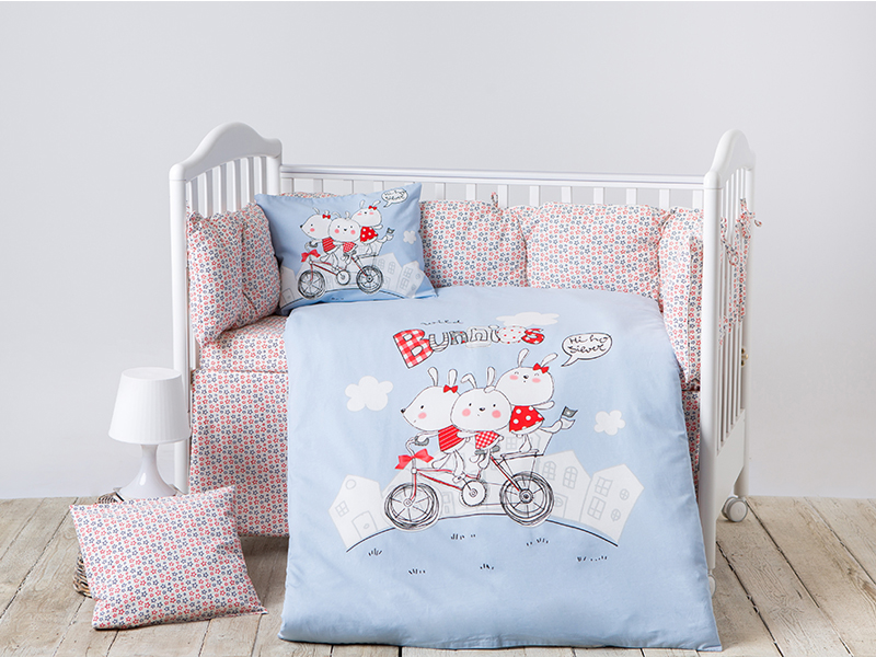 Lenjerie Patut Kikkaboo 5 Piese, Model 5 Bunnies - imagine 2