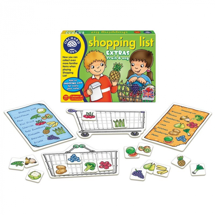 Joc Orchard Toys Lista Cumparaturi Fructe