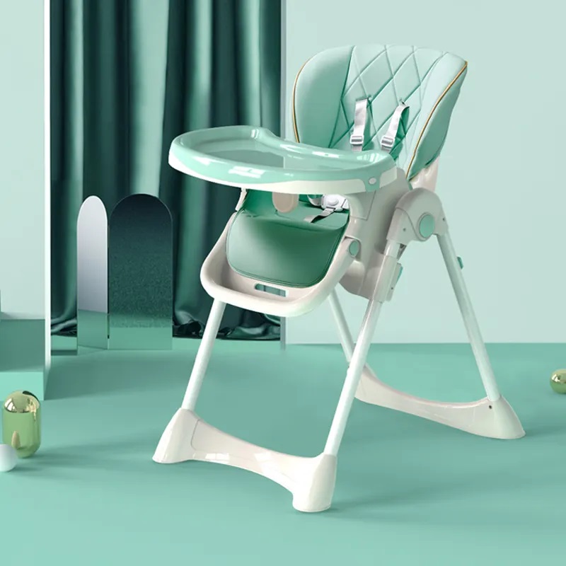 Scaun Masa 3in1 Little Mom Moove Green, Reglabil