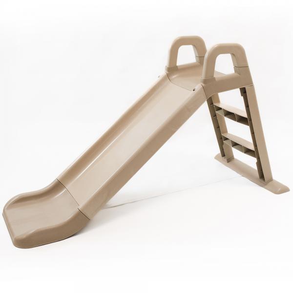Tobogan Mykids Beige, Rezistent UV, Stabil - imagine 3