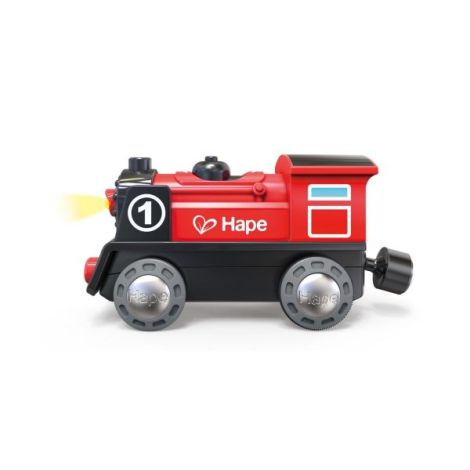 Locomotiva Hape cu Baterii - Lumină și Sunet