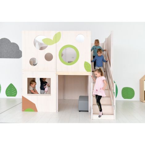 Complex Joacă Flora Moje Bambino - Lemn Interior - imagine 20