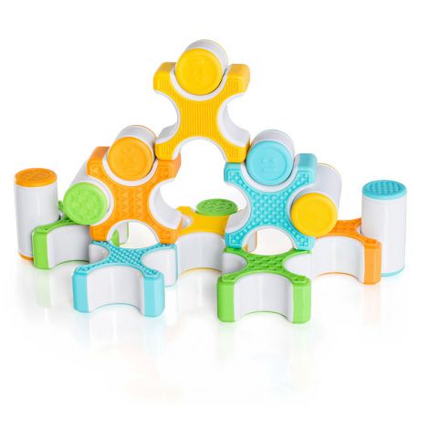 Guidecraft Grippies Stackers - Set Magnetic 16 Piese - imagine 5