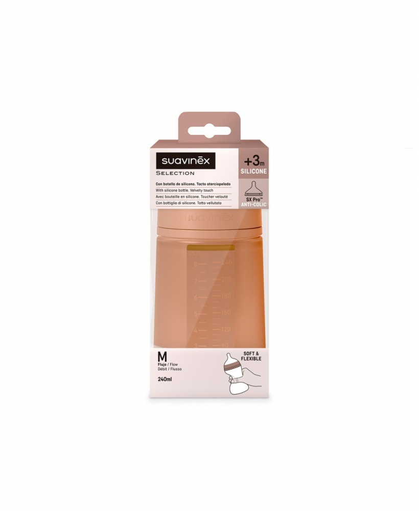 Biberon Suavinex Silicon 240ml SX Pro - 118 lei - imagine 5