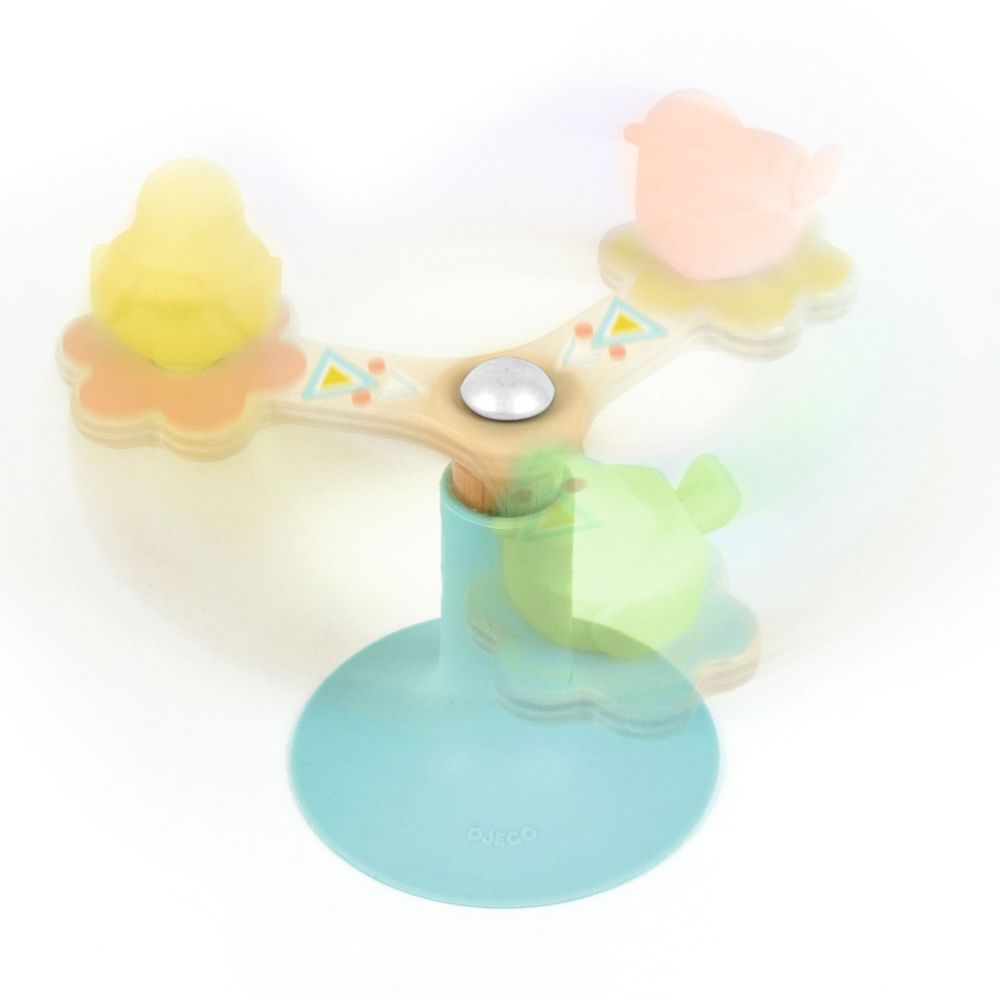 Djeco BabySpini Jucărie Rotitoare Lemn - imagine 3