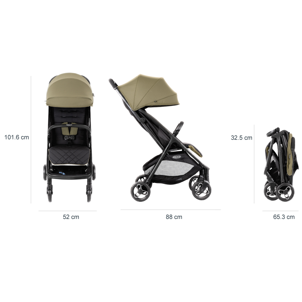 Carucior Graco Myavo Clover, 0-4 Ani - imagine 4