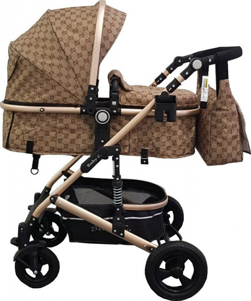 Baby Care Pro 531 Carucior 3in1 Transformabil Bej - imagine 2