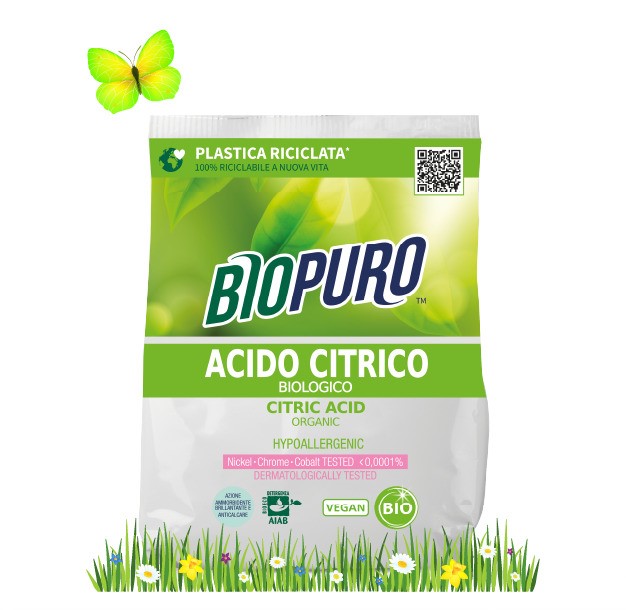 Acid Citric Biopuro Rufe Hipoalergen 450g