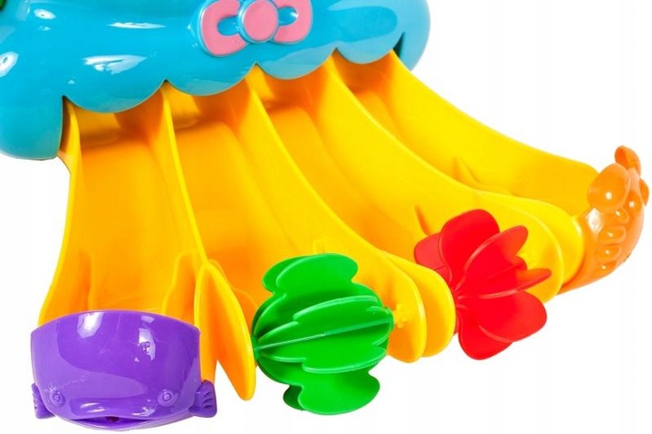 Jucarie Baie Caracatita Malplay 4 Pahare Colorate - imagine 7