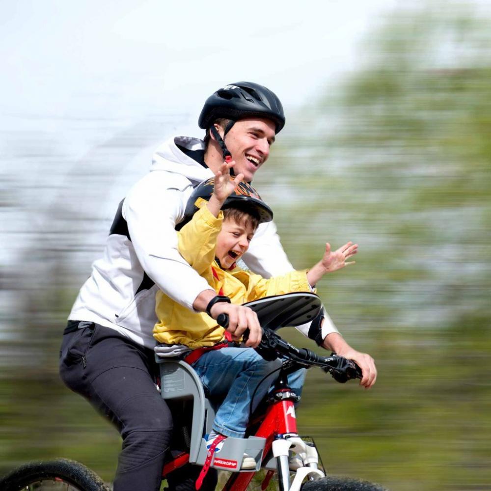 Scaun Bicicleta SafeFront WeeRide WR09, Siguranță - imagine 3