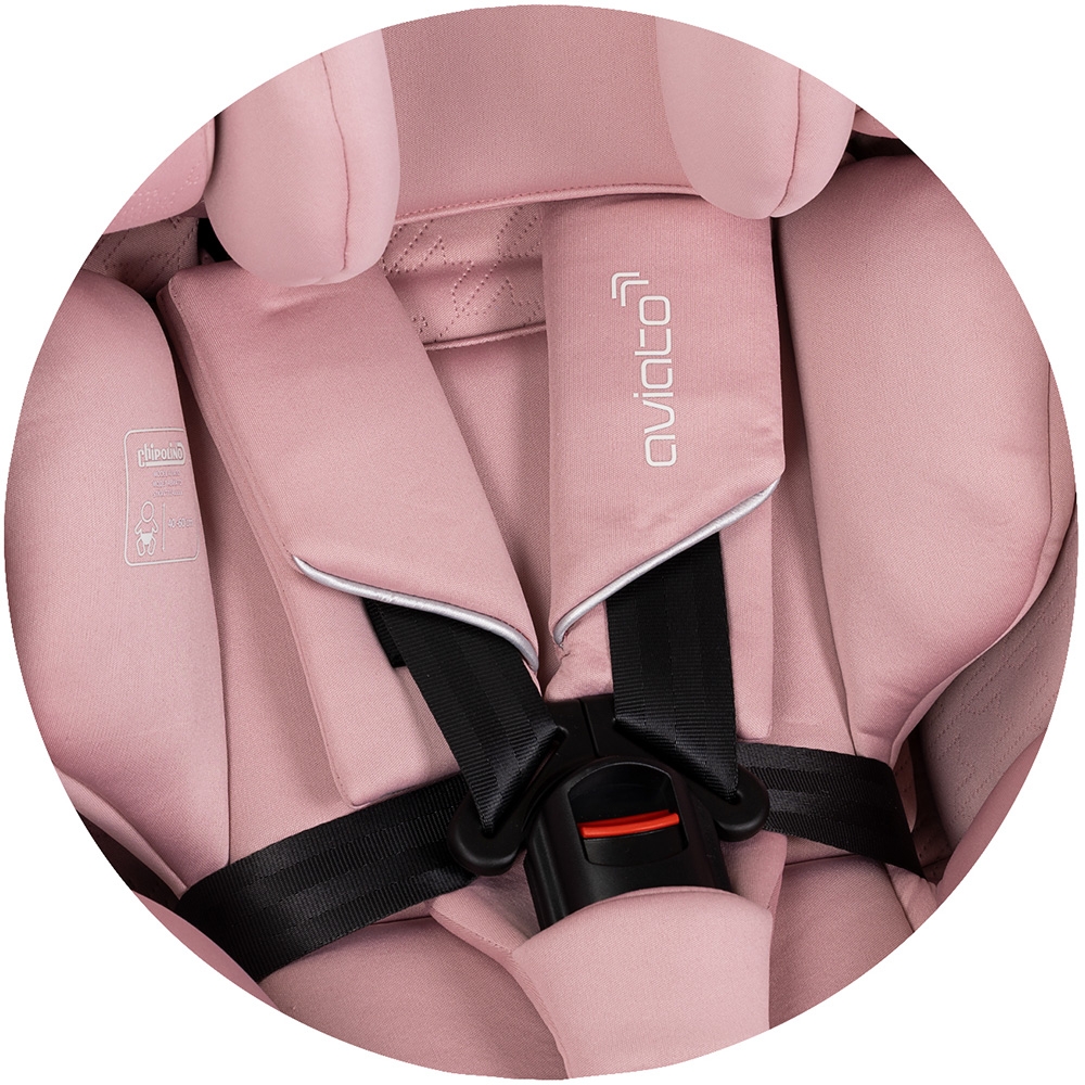 Chipolino Aviato Pink I-Size 0-12 ani - imagine 9