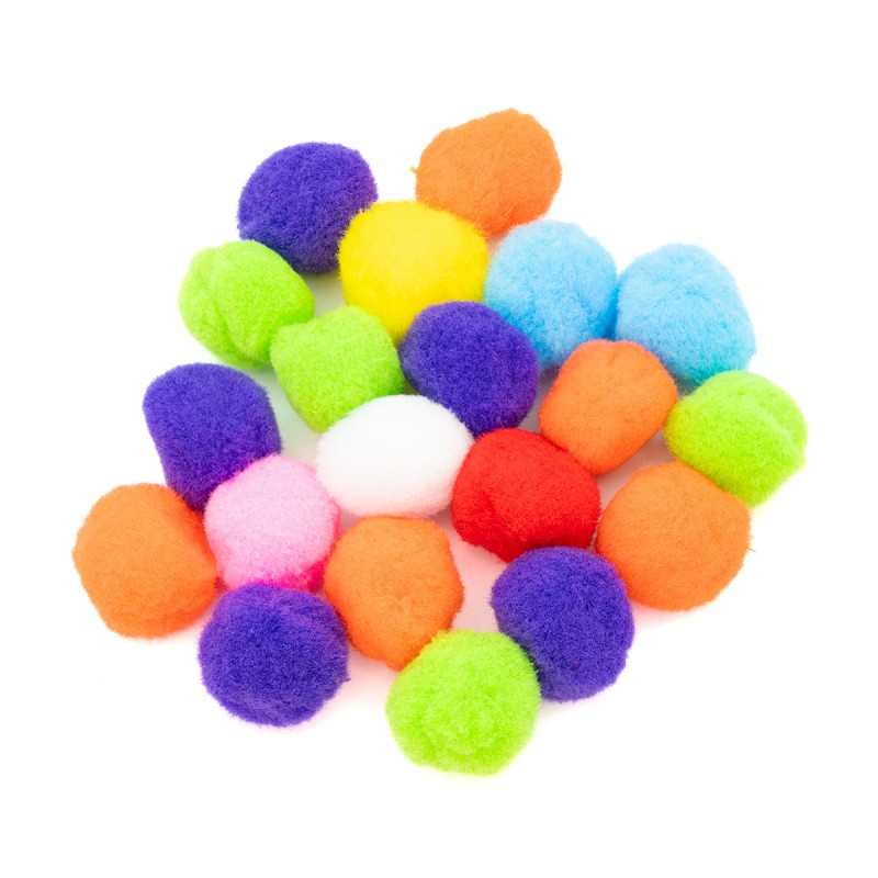 Pompoane 10mm Colorart Set 60 Buc