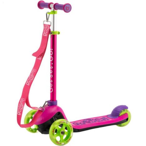 Trotineta Trunki Pliabilă Roz 3+ Ani