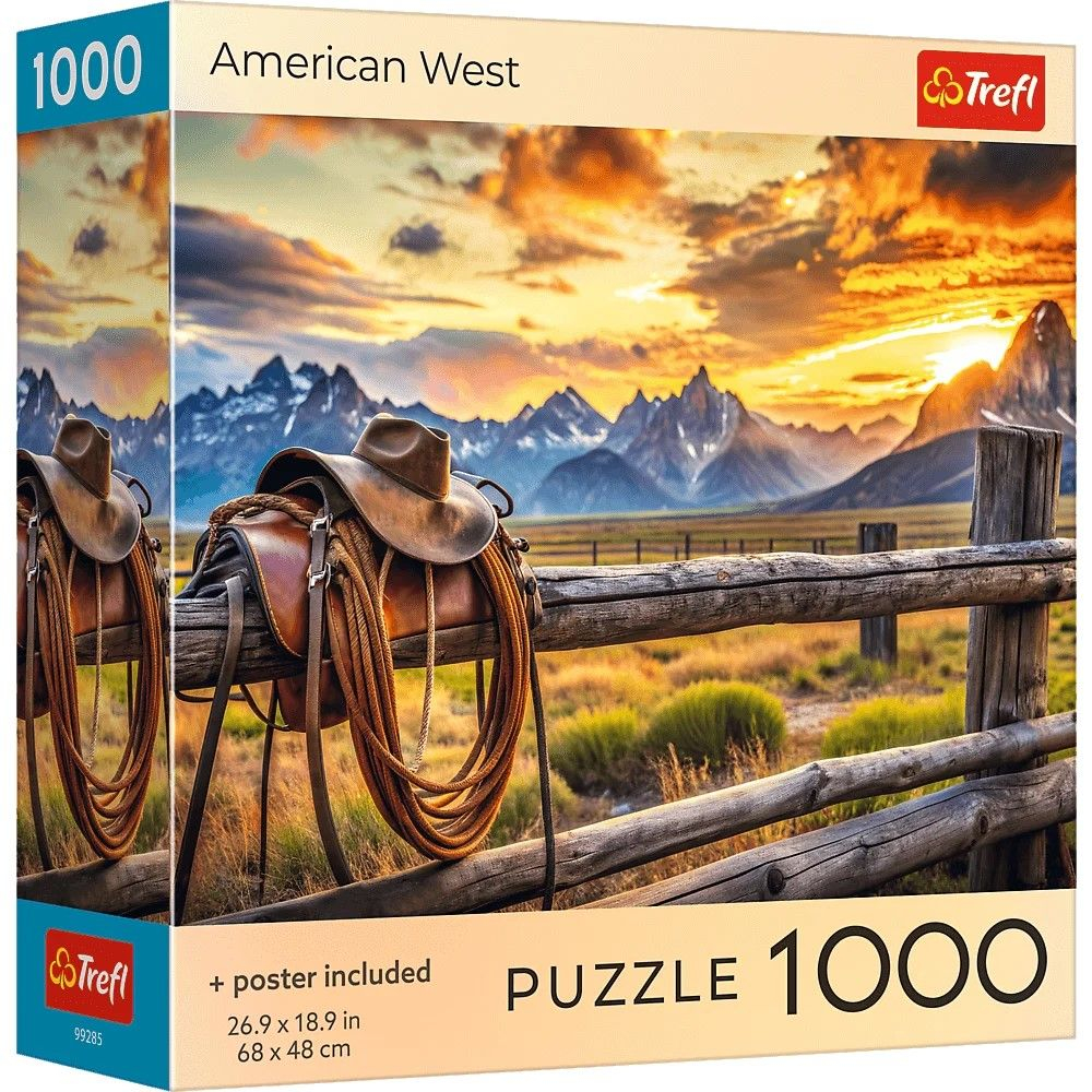 Puzzle Trefl 1000 USA Vestul American - Poster