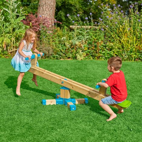 Balansoar Dublu TpToys Forest Seesaw, Lemn FSC - imagine 2