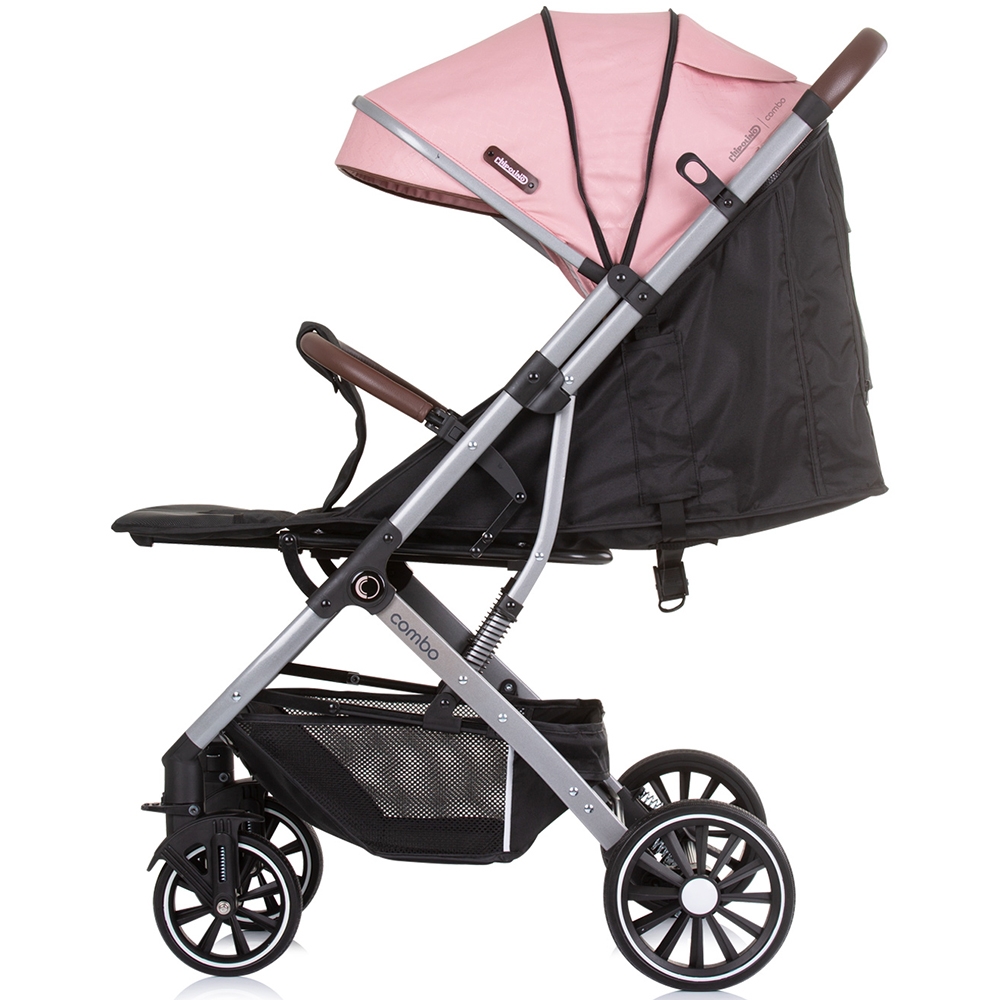 Carucior Chipolino Combo Flamingo, Sport, 0-22kg - imagine 4