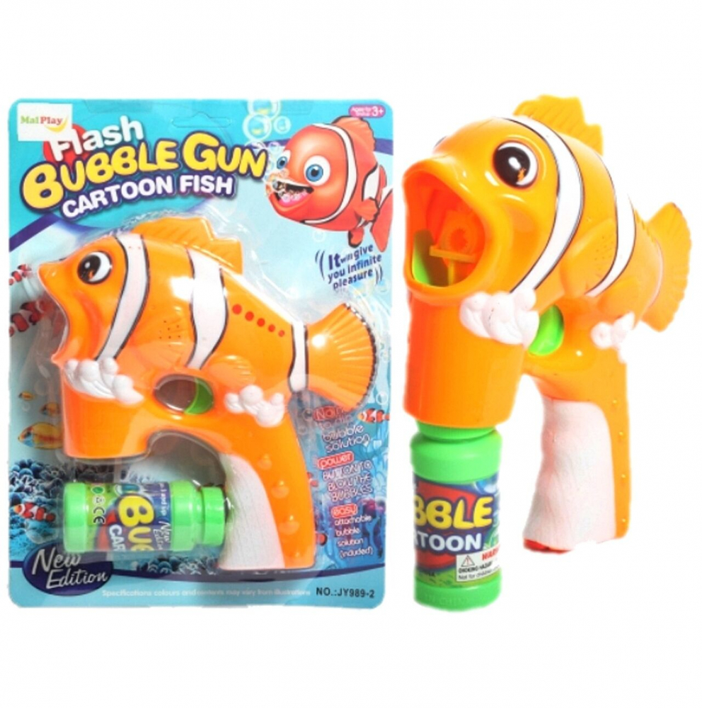 Pistol Baloane Sapun Nemo Malplay | Distractiv - imagine 2