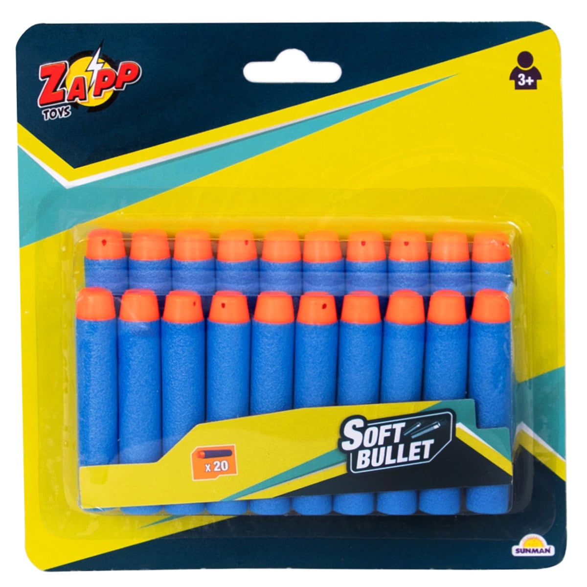 Rezervă 20 Proiectile Burete Zapp Toys