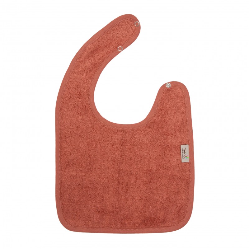 Baveta Bambus Timboo cu Capse - Apricot Blush