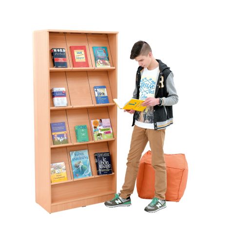 Biblioteca Moje bambino cu rafturi inclinate - imagine 2