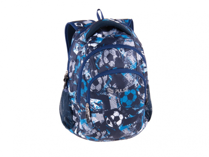 Rucsac Pulse Football Teens, 43x28x22 cm, Rezistent