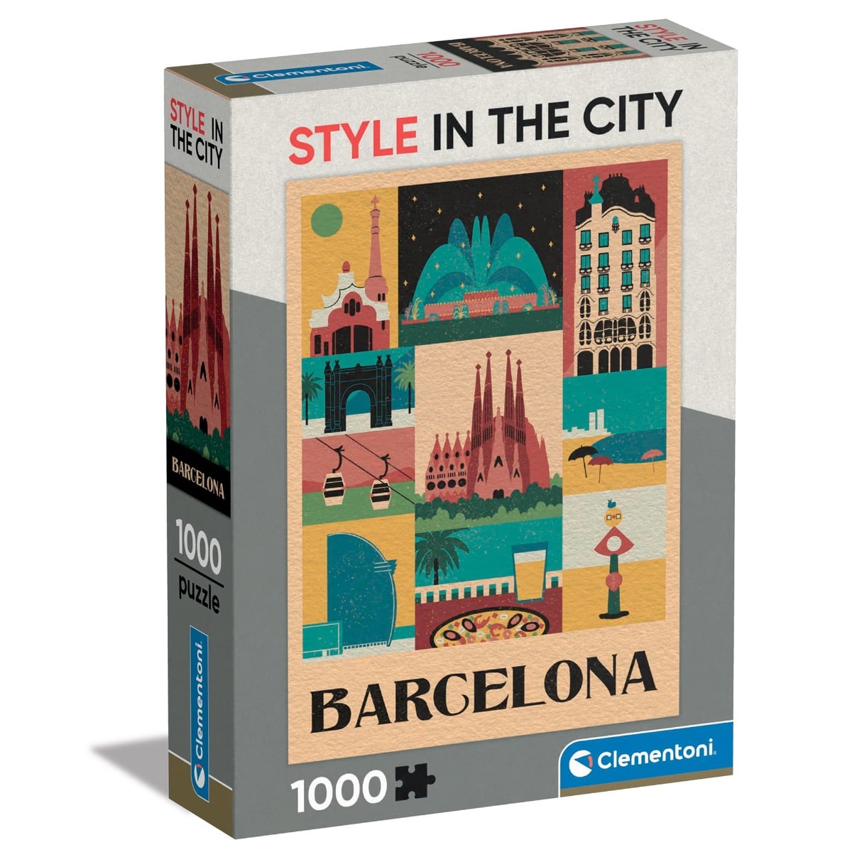 Puzzle Clementoni Barcelona 1000 piese