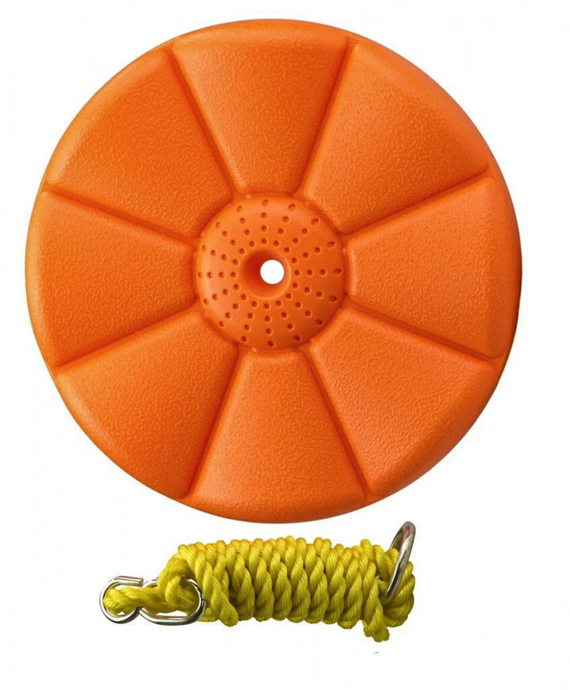 Leagan Rotund Orange Flower | Sfera Zabawek - imagine 4