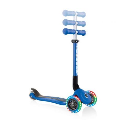Trotineta Globber Primo Lights Pliabila Albastru