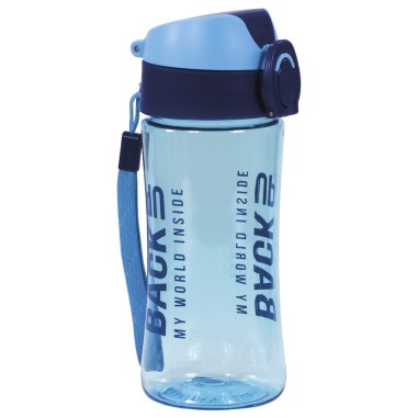 Sticlă Apă Copii Backup, 400 ml, Albastru