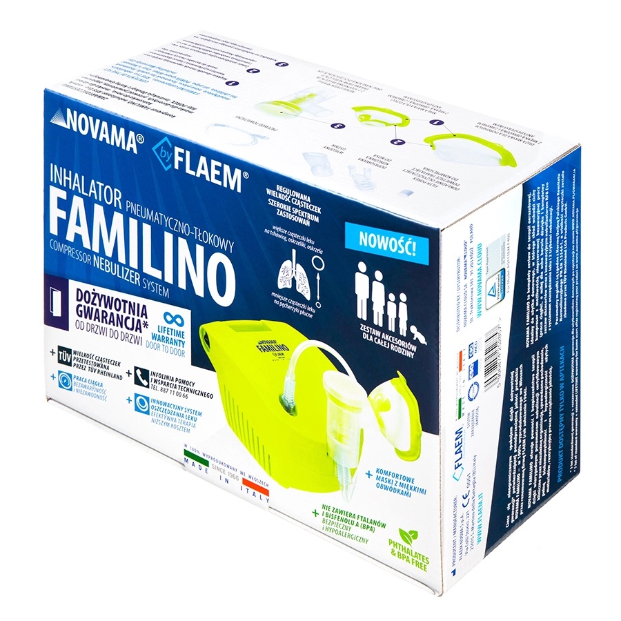 Aparat Aerosoli Novama Familino – Copii și Adulți
