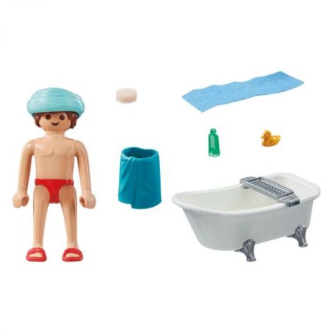 Figurina Băiat Baie Playmobil - Jucarie Creativă - imagine 3