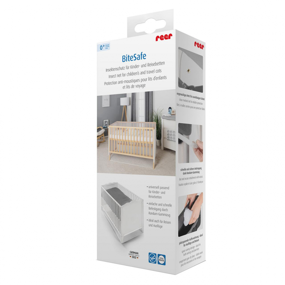 Plasă insecte Reer BiteSafe Albastră pentru Patut - imagine 2
