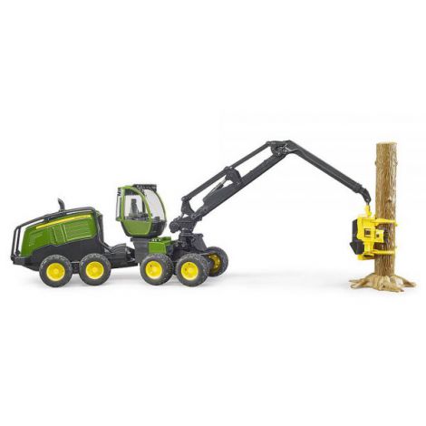 Bruder Tractor Forestier John Deere 1270G - imagine 3