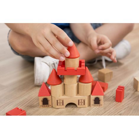 Joc constructii Castel ECO Miniland 100 piese - imagine 4