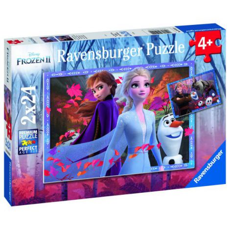 Puzzle Frozen II 2x24 Piese Ravensburger