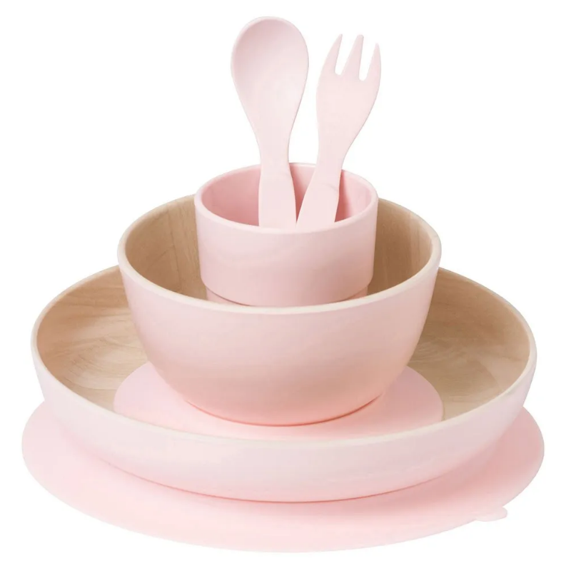 Set Masa Nordic Rose Saro Baby cu Ventuza - imagine 2