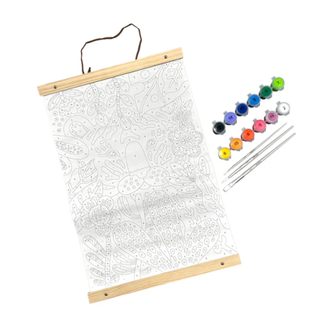 Kit Pictura Tiger Eyes Ooly | Creatie Relaxanta - imagine 4