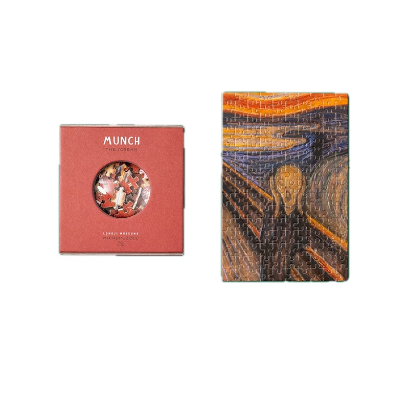 Zoom Micropuzzle Munch Strigatul Londji
